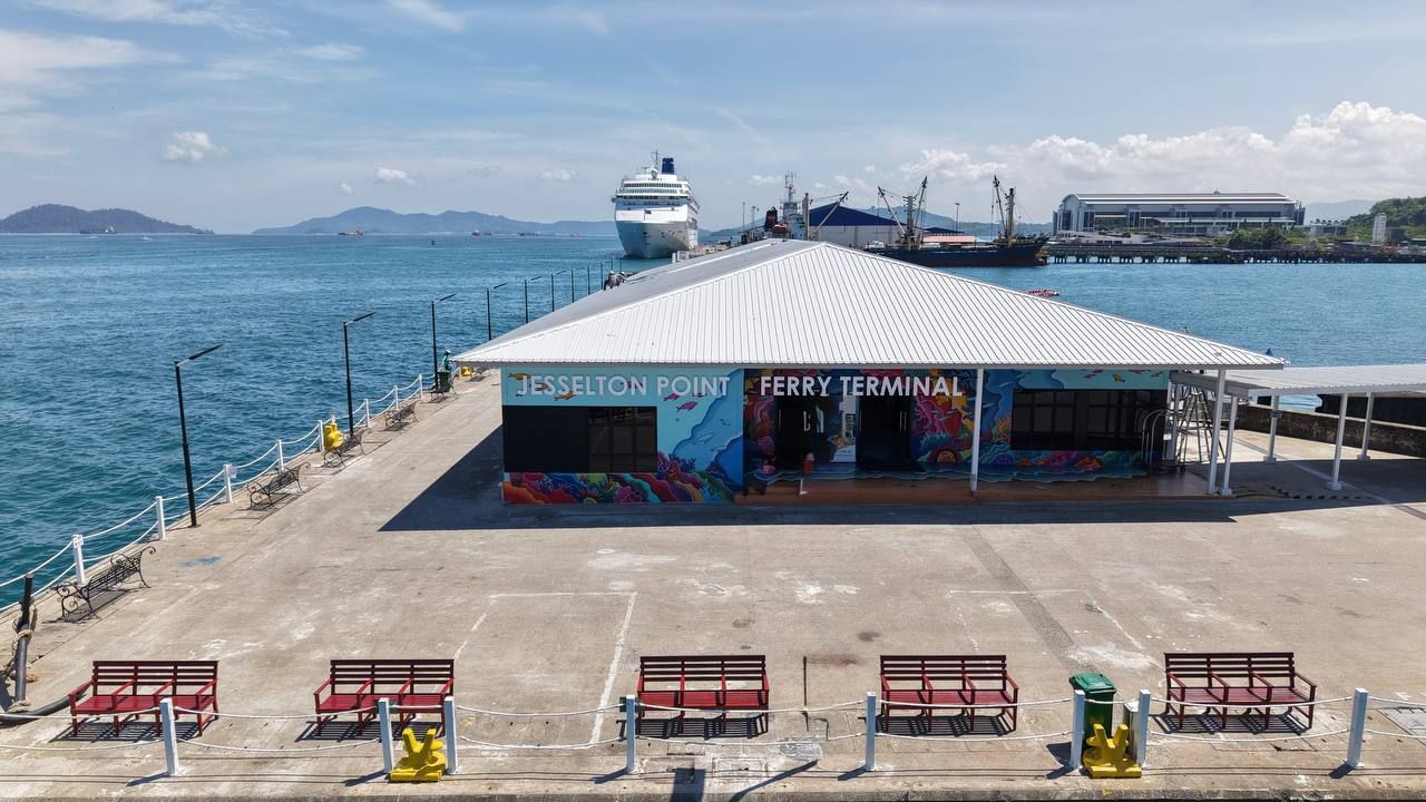 Jesselton Point Ferry Terminal at South Jetty