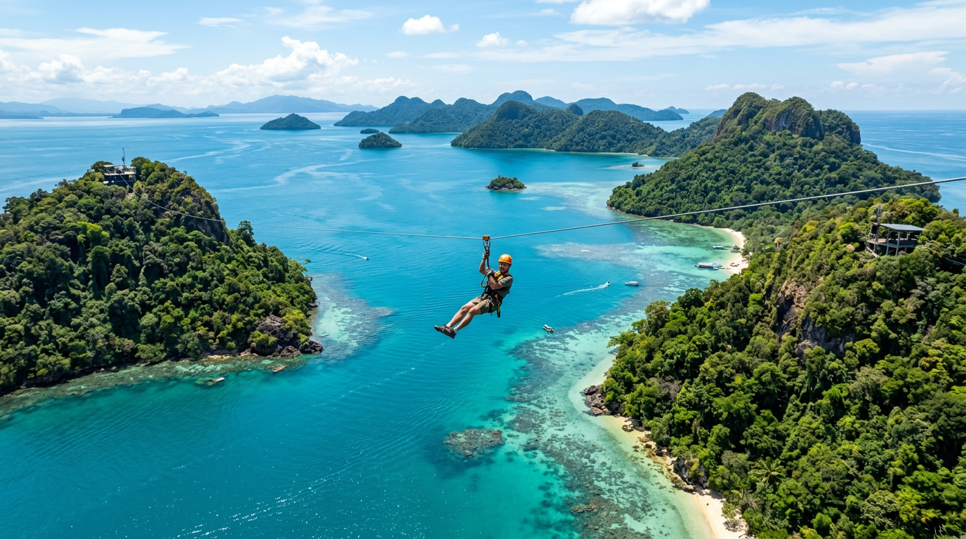 Zip Line (Gaya→Sapi)